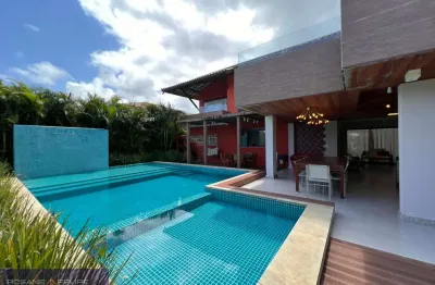 Casa com 5 suítes à venda, 385 m²  - praia do forte - mata de são joão/ba