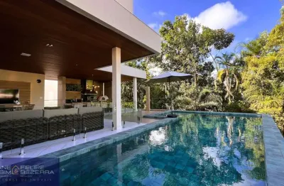Casa com 5 suítes à venda, 739 m² por r$ 10.500.000 - alphaville - salvador/ba