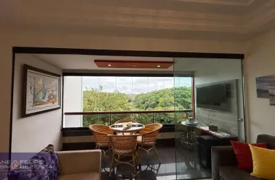 Belissimo apartamento 3/4 com 122,63m²,  no alto do itaigara