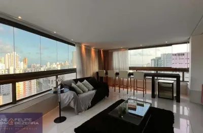 Locação de residência de alto padrão na graça, com 200m², 4 suítes
