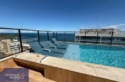 Belíssimo apartamento, nascente, decorado e mobiliado, no farol da barra