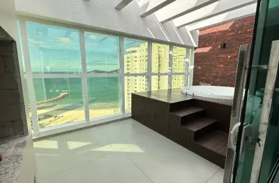 Cobertura mobiliada com vista para o mar com 04 suítes | 270m²  - bairro pioneiros - balneário camboriú