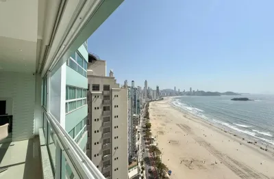 Exclusivo frente mar 4 suíte, 5 bwc, 3 vg, mobiliado decorado e equipado, pronto pra morar