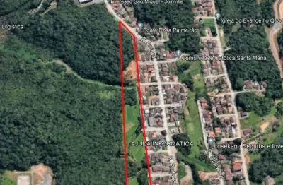 Oportunidade área com 38.556m2 em joinville para condomínio fechado ou loteamento aceita permuta