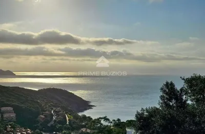 Terreno com vista pro mar a venda em joão fernades, armação dos buzios, rj