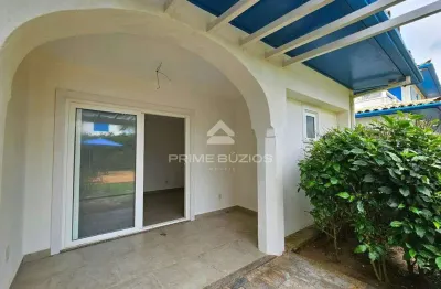 Flat/casa em condomínio frontal mar com 1 quarto (1 suíte) na praia rasa, armação dos buzios, rj