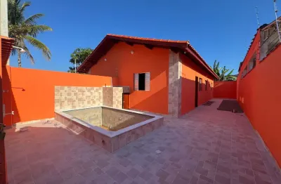 Valor abaixo de marcado - casa nova com piscina à venda no bairro califórnia – itanhaém/sp | lado praia | entrega em julho/2025