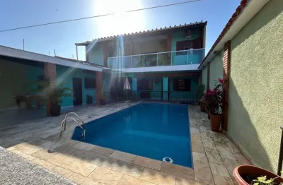 Casa com piscina a apenas 150m da praia no jardim suarão – escritura + financiamento disponível!