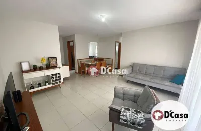 Apartamento mobiliado à venda com 3 quartos e 2 vagas, próximo ao taubaté shopping, taubaté-sp.