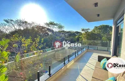 Belíssima casa à venda com 4 suítes e piscina integrada a sauna, condomínio san marco, taubaté-sp.