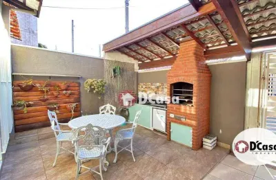 Casa térrea à venda com 3 quartos e área gourmet, no bairro flamboyant, taubaté-sp.
