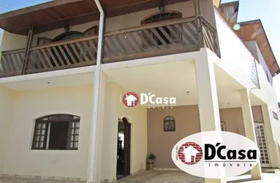 Excelente sobrado a venda com piscina e área gourmet no bairro chácara visconde em taubaté-sp