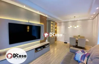 Apartamento à venda com 2 suítes, varanda gourmet e 84m2, próximo ao taubaté shopping, taubaté-sp.