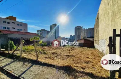 Terreno a venda nas proximidades do taubaté shopping, com 187m2, bairro flamboyant, taubaté-sp.