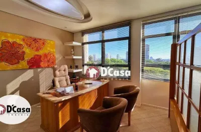 Sala comercial à venda de 42m2 e vaga coberta, edifício torre di vitta, bairro centro, taubaté-sp.