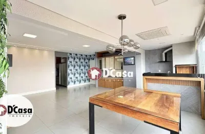 Apartamento à venda com 3 suítes, condomínio grand terrace, independência, taubaté-sp.