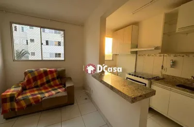 Apartamento com 2 dormitórios para alugar, 46 m² por r$ 1.650,85/mês - esplanada independência - taubaté/sp