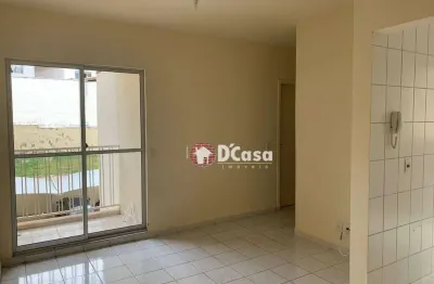 Apartamento com 2 dormitórios para alugar, 54 m² por R$ 1.300,00/mês - Campos Elíseos - Taubaté/SP