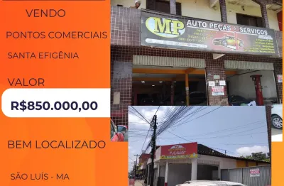 Ponto comercial com 1 sala à venda na Travessa Santa Rita, 10, Santa Efigênia, São Luís