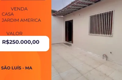 Vendo exelente casa no  jardim america otima localização , são luis- ma