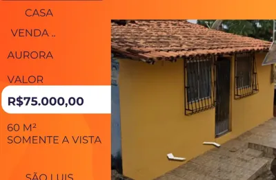 Casa aurora , são luis - ma ,  somente a vista , -----------------------