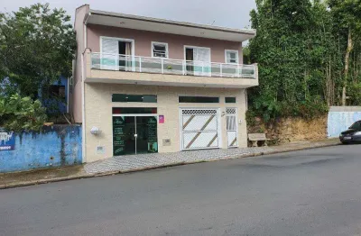 Sobrado para venda em peruíbe, centro, 2 dormitórios, 1 suíte, 1 banheiro, 1 vaga