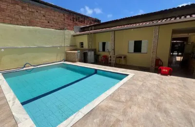 Casa para venda em itanhaém, tupy, 3 dormitórios, 1 suíte, 1 banheiro, 4 vagas