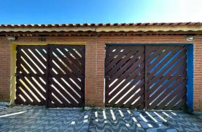 Casa para venda em itanhaém, gaivota, 1 dormitório, 1 banheiro, 2 vagas