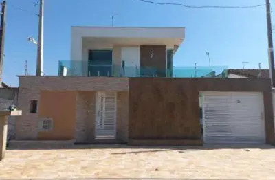 Casa para venda em itanhaém, palmeiras, 2 dormitórios, 1 suíte, 1 banheiro, 4 vagas