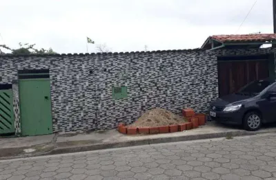 Casa para venda em itanhaém, iemanjá, 2 dormitórios, 2 banheiros, 2 vagas