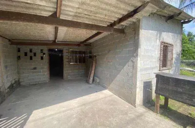 Casa para venda em itanhaém, coronel, 1 dormitório, 1 banheiro, 2 vagas