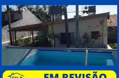 Casa para venda em itanhaém, gaivota, 2 dormitórios, 1 suíte, 1 banheiro, 6 vagas