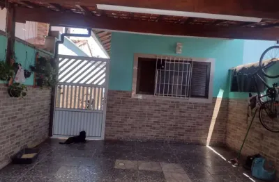 Casa para venda em itanhaém, gaivota, 2 dormitórios, 1 suíte, 1 banheiro, 1 vaga