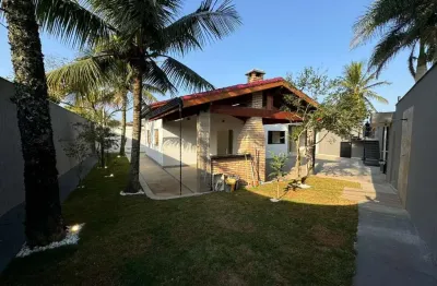Casa para venda em itanhaém, bopiranga, 3 dormitórios, 1 suíte, 2 banheiros, 5 vagas