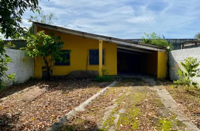 Casa com suíte a 500m da praia no luizamar mirim em itanhaém – aceita financiamento bancário