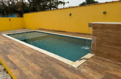 Casa em condomínio para venda em itanhaém, balneário jequitibá, 2 dormitórios, 2 suítes, 1 banheiro, 1 vaga