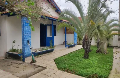 Casa lado praia, a 400 metros do mar, em itanhaém por r$ 380.000,00