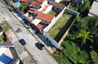 Terreno localizado lado praia no bairro Palmeiras em Itanhaém a 720 metros do mar com 255m² e escritura definitiva