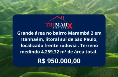 Terreno à venda na Av. Padre Anchieta, 6840, Jardim Maramba, Itanhaém