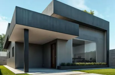 Casa com 3 quartos, piscina e área gourmet em itanhaém.
