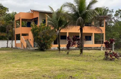 Chácara com 6 quartos e lago em itanhaém - r$ 750.000,00.