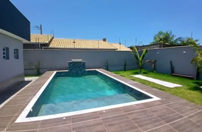 Casa com piscina e 3 quartos em itanhaém - r$ 799.000,00.