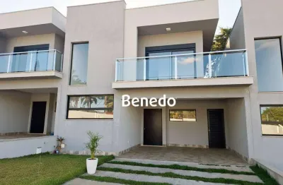 Casa com 3 dormitórios para alugar, 200 m² - nova veneza - paulínia/sp