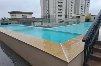 Apartamento com 2 dormitórios para alugar, 60 m² - monte carlo residencial club - paulínia/sp