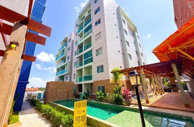 Apartamento no altiplano com 3 dormitórios e área de lazer completa em joão pessoa