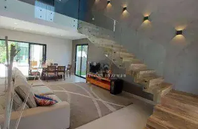 Casa com 3 dormitórios à venda, 215 m² por r$ 2.190.000,00 - currupira - jundiaí/sp