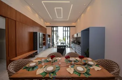 Casa térrea à venda com 3 suítes no condomínio dona lucilla – indaiatuba/sp