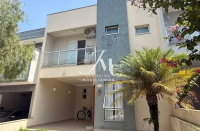 Sobrado á venda com 3 suítes no condomínio Vista Verde em Indaiatuba