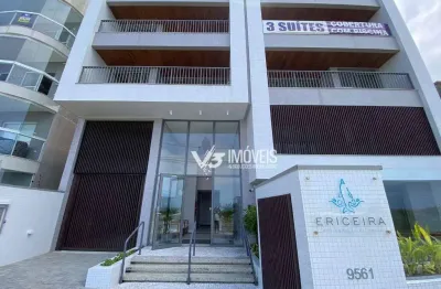 Apartamento frente mar com 3 dormitórios à venda por r$ 1.699.500