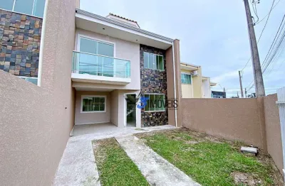 Sobrado com 3 dormitórios à venda, 106 m² por r$ 499.000,00 - flamingo - matinhos/pr